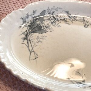 Vintage Alva Serving Platter by John Edwards 15”x10.5”